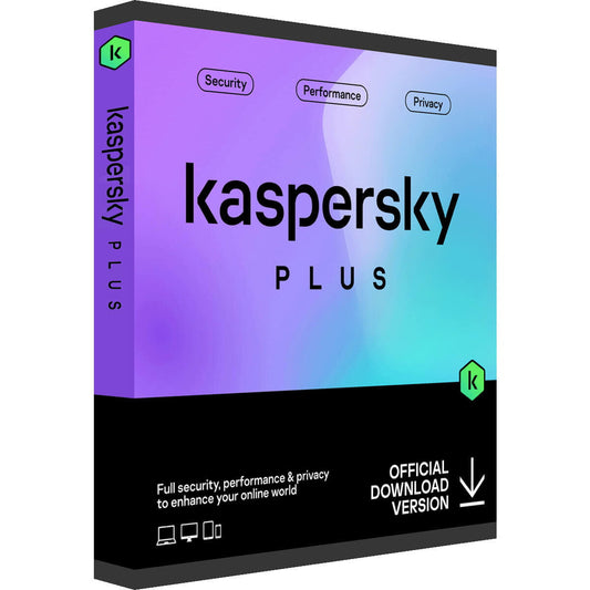 Kaspersky Plus (1 año, 1 pc) - GLOBAL – INDIVIDUAL