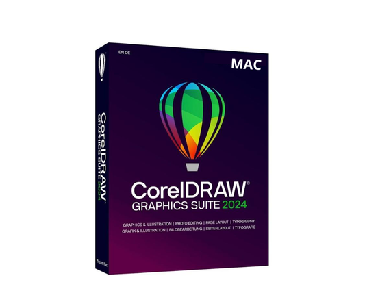 Licencia CorelDraw Graphics Suite 2024 para MAC - (1 dispositivo, permanente) -Global