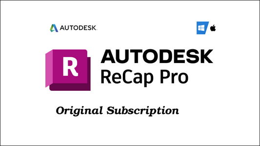 Suscripción original de Autodesk ReCAP Pro (2025)