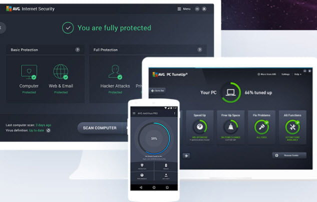 Antivirus AVG Internet Security  (1 año, 2pc) - GLOBAL – VOLUMEN