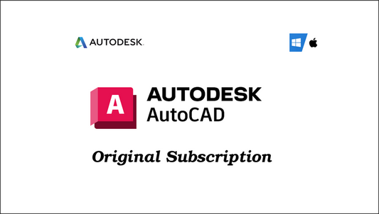 Suscripción original de Autodesk AutoCAD 2025 - 1 año