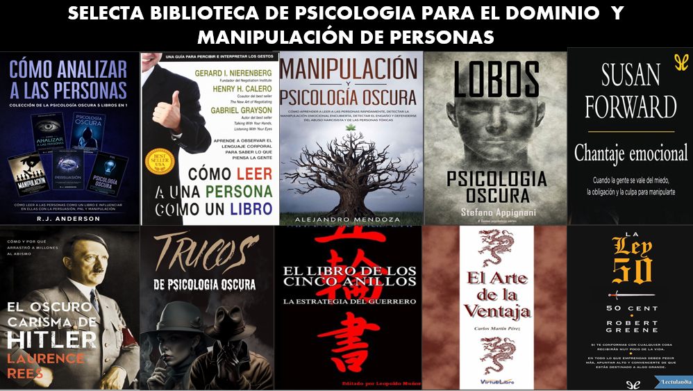 Biblioteca virtual - Psicología Oscura: El Poder Detrás del Comportamiento Humano