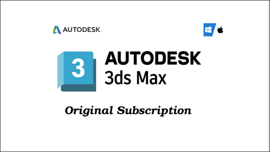 Suscripción original de Autodesk 3DS MAX (2025)