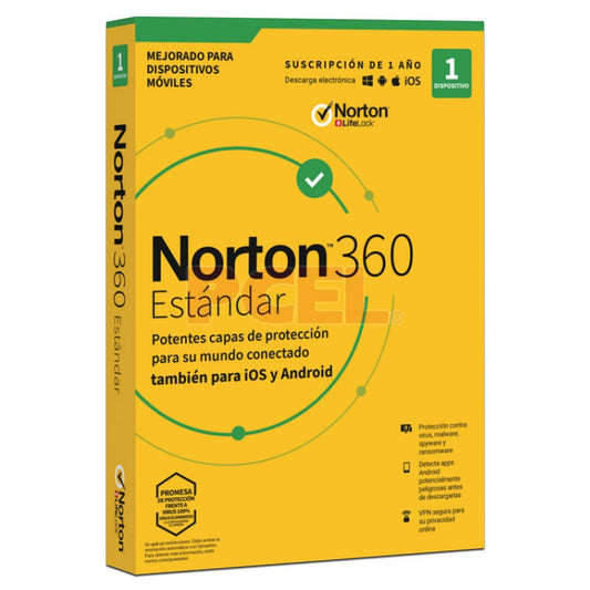 Norton 360 Estandar (1 año, 1 pc) - GLOBAL – INDIVIDUAL